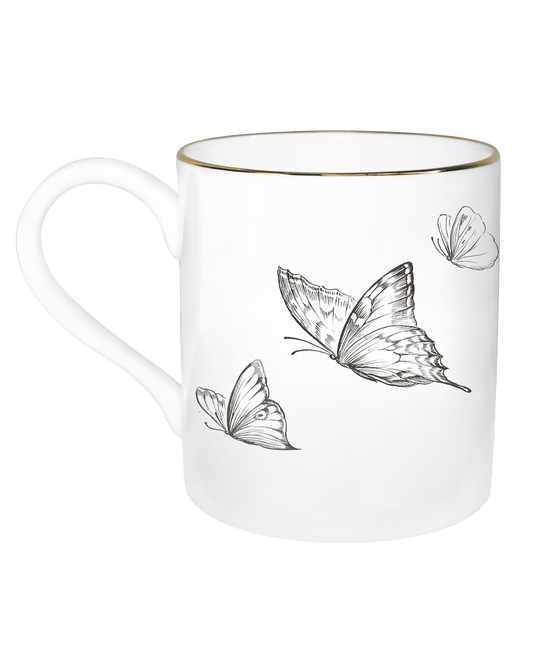 Alice in Wonderland Alice Riding Butterflies Majestic Mug - Maison SIA