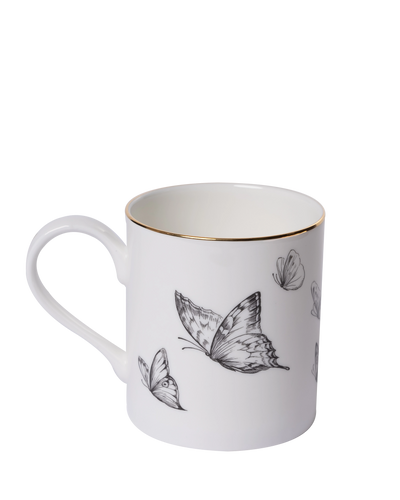 Alice in Wonderland Alice Riding Butterflies Majestic Mug