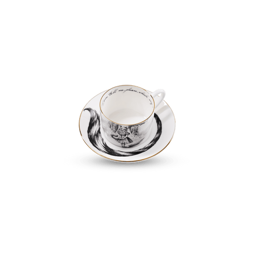 Alice In Wonderland Tea for One & saucer