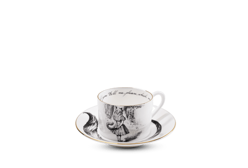 Alice In Wonderland Tea for One & saucer