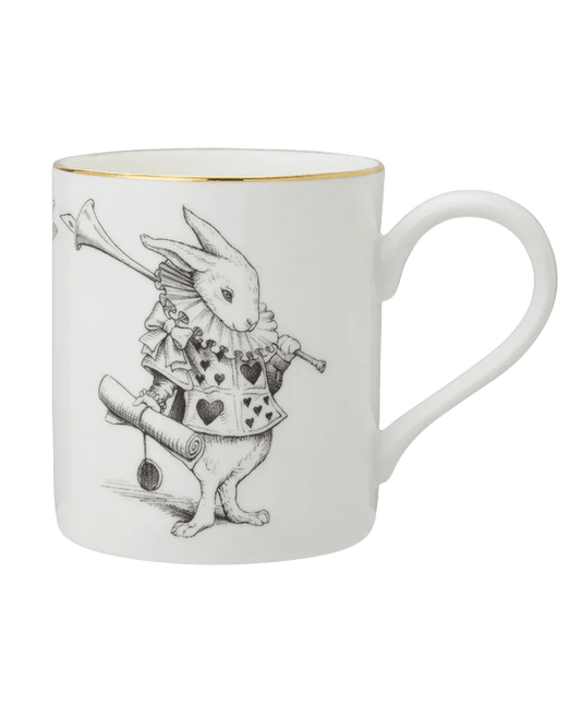 Alice in Wonderland White Rabbit Majestic Mug - Maison SIA