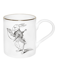 Alice in Wonderland White Rabbit & Pocket Watch Majestic Mug