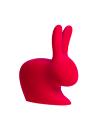 Baby Flock Rabbit in Fuchsia