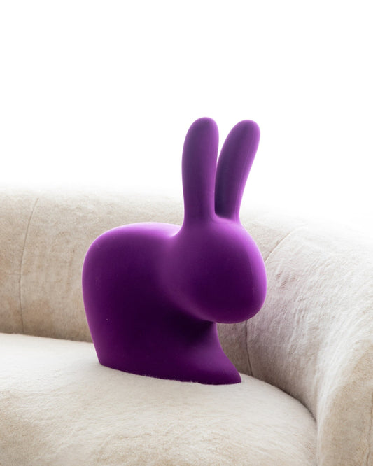 Baby Flock Rabbit in Violet - Maison SIA