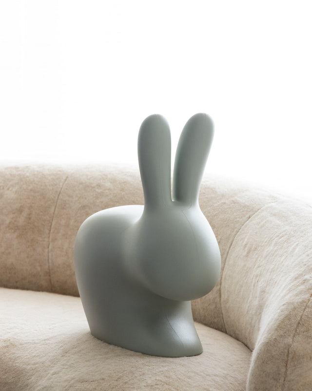 Transform Your Child's Room with the Qeeboo Baby Rabbit Chair in Grey ...