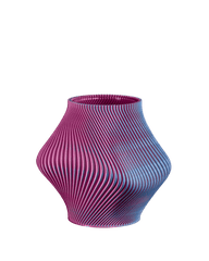 Bloz Blend Vase in Bubblegum (350g)