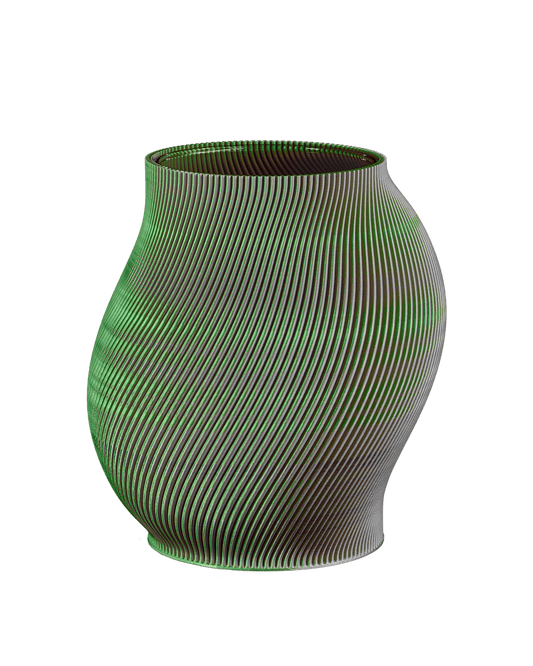 Bloz Blend Vase in Peppermint 20 cm - Maison SIA