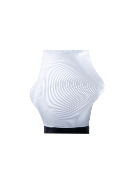 Bloz Table Lamp in white & Black - Maison SIA