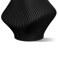 Bloz Vase in Charcoal 14 cm