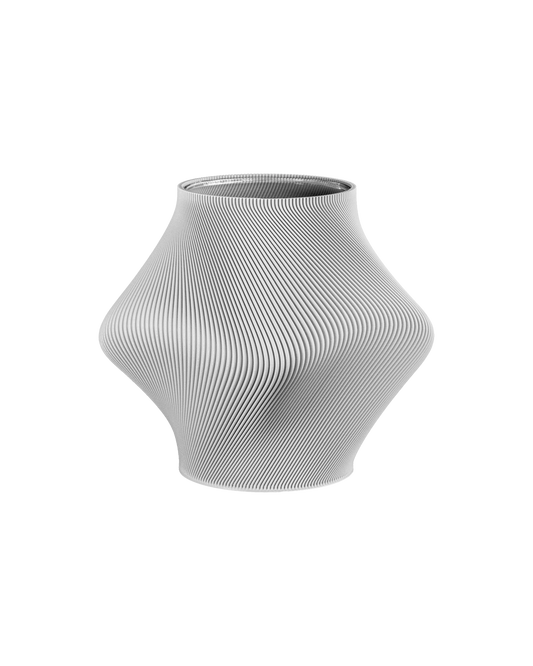 Bloz Vase in Cool grey (350g) - Maison SIA