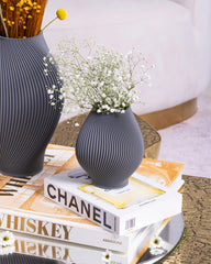 Bloz Vase in Graphite (165g)