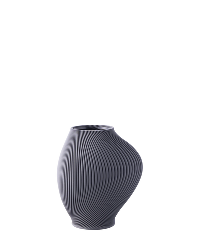 Bloz Vase in Graphite (165g)