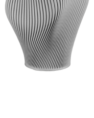 Bloz Vase in Lark Beige 30 cm