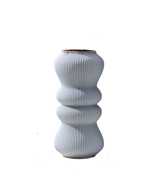 Bobe Vase in Cool Grey 30 cm - Maison SIA