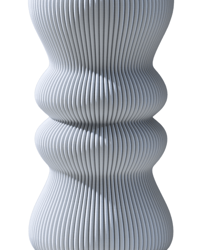 Bobe Vase in Cool Grey 30 cm