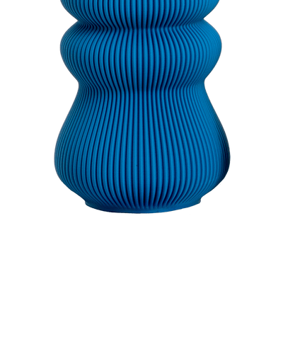 Bobe Vase in Mosaic Blue 30 cm