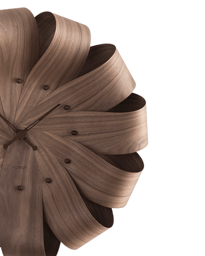 BRISA WALNUT CLOCK
