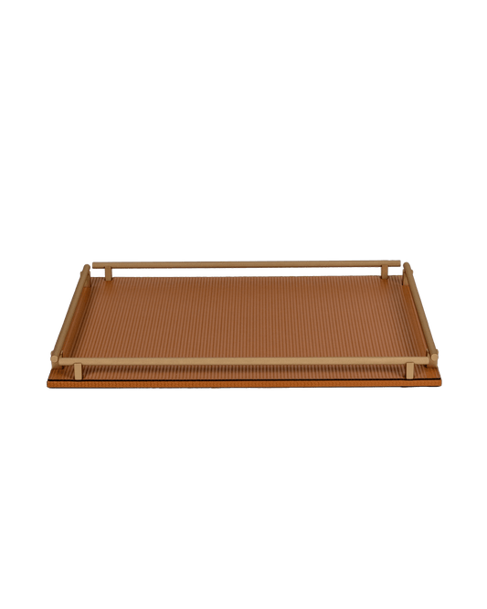 Camel Robert Rectangular tray - Maison SIA