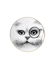 Cat Monocle Supersize Plate