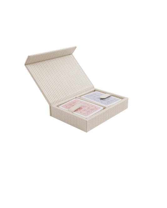 Cream Card Holder - Maison SIA