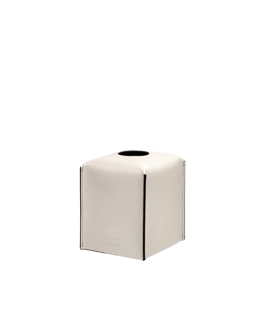 Cream Square Tissue Box - Maison SIA