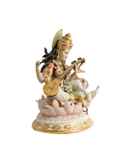 Divine Reflection Saraswati Idol