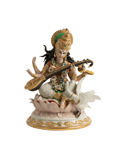 Divine Reflection Saraswati Idol