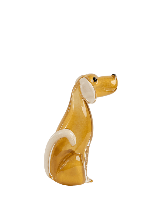 Dog Medium Amber & Gold - Maison SIA