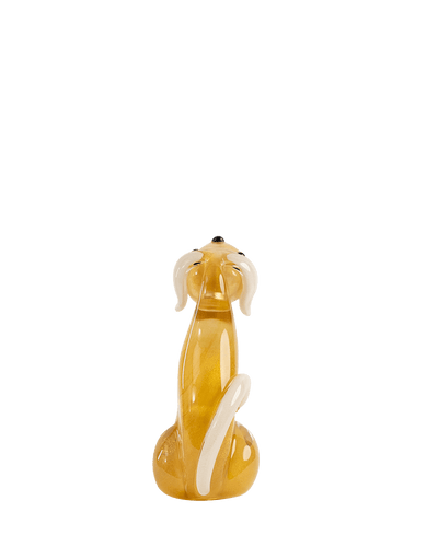 Dog Small Amber & Gold