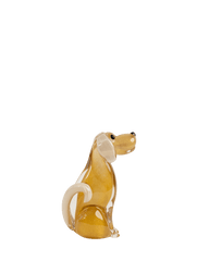 Dog Small Amber & Gold