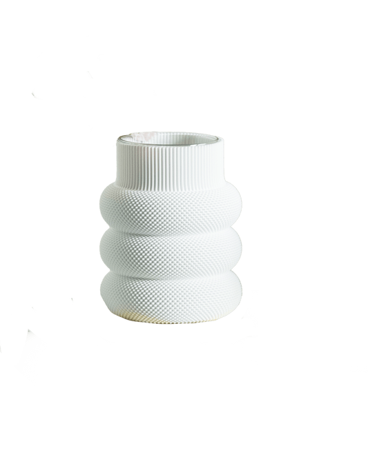 Dorn Vase in College White 14 cm - Maison SIA