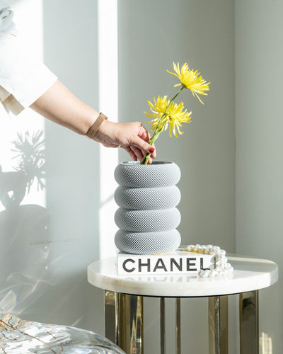 Dorn Vase in Stone Grey 20 cm