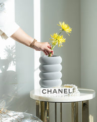 Dorn Vase in Stone Grey 20 cm