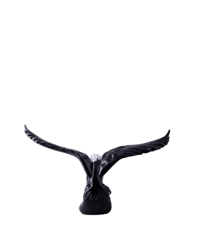 Elegant Monochrome Eagle Figurine