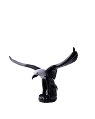 Elegant Monochrome Eagle Figurine