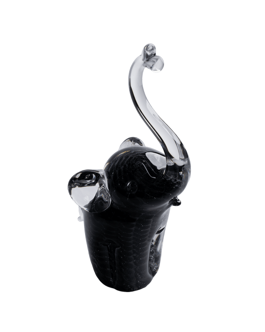 Elephant baby plumed black - Maison SIA