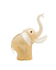 Elephant Up White & Gold