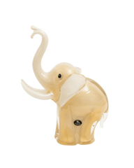 Elephant Up White & Gold