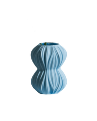 Fald Vase in Faded Denim 16 cm