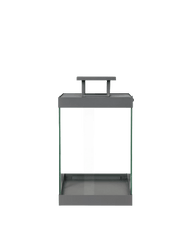 Finca Lantern in Steel Grey M