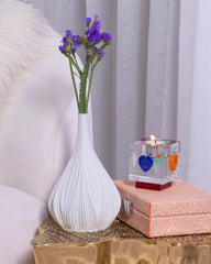 Flad Vase in Cool grey (104g)