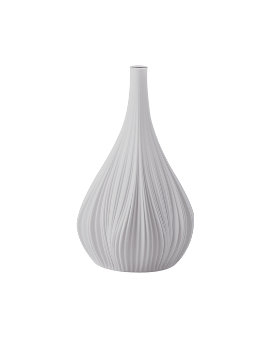 Flad Vase in Cool grey (104g) - Maison SIA