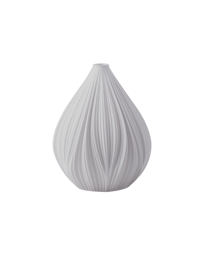 Flad Vase in Cool grey (169g)