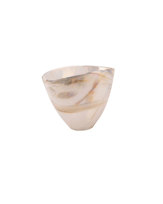 Fossile Vase Ivory Spiral - Maison SIA