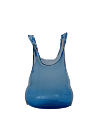 Glass Bag in Cobalt Blue