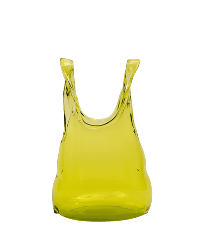 Glass Bag in Green