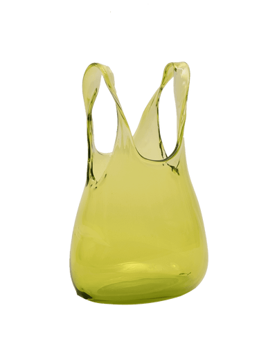 Glass Bag in Green