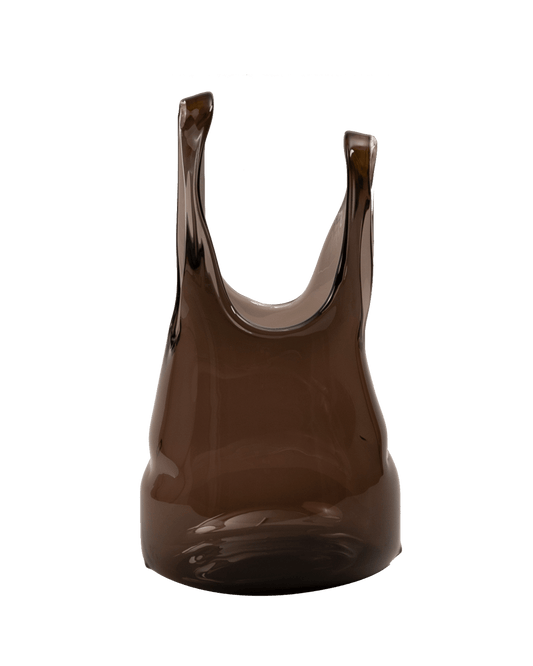 Glass Bag in Light smokey grey - Maison SIA