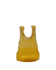 Glass Bag in Light Yellow