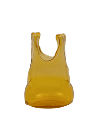 Glass Bag in Light Yellow